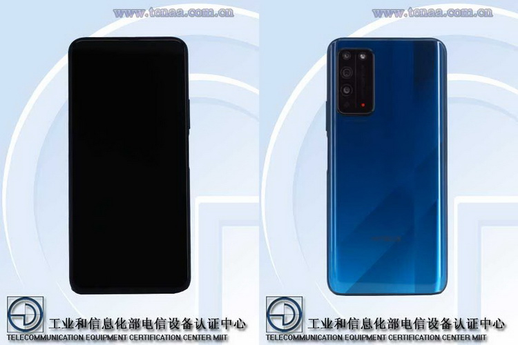  Honor X10 представят 20 мая, вероятно, он будет самым доступным смартфоном с 5G Huawei  - Honor-X10-TENAA-front-1