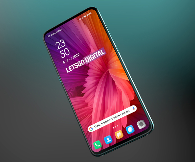  Патент демонстрирует смартфон Xiaomi с подэкранной камерой Xiaomi  - xi2