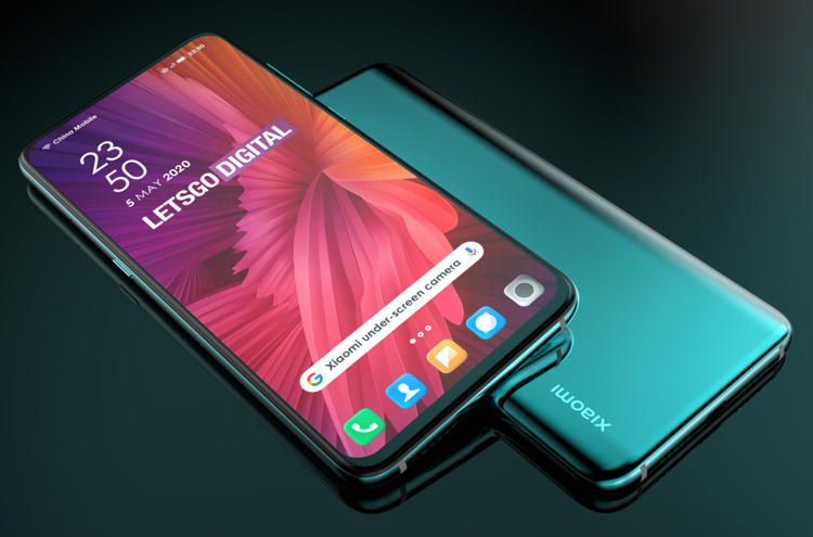 Патент демонстрирует смартфон Xiaomi с подэкранной камерой Xiaomi  - xi4