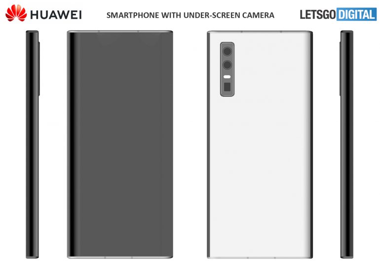  Найден смартфон Huawei с подэкранной камерой Huawei  - huawei-smartphone-2020-model-770x535