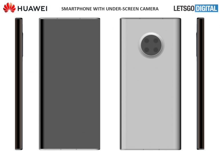  Найден смартфон Huawei с подэкранной камерой Huawei  - huawei-smartphone-camera-onder-scherm-770x535