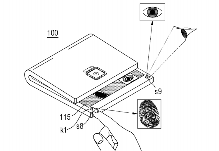  Найден патент на смартфон от Samsung с оригинальной системой складывания Samsung  - sam6