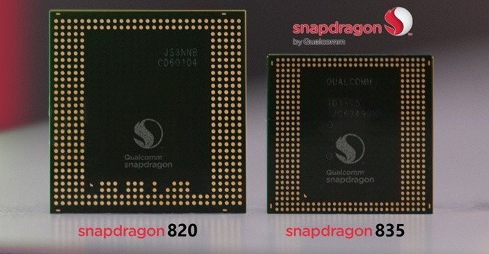  Рейтинг процессоров для смартфонов 2020 года Другие устройства  - Snapdragon-820-vs-835-size-comparison