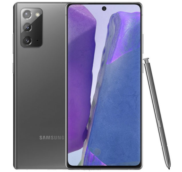  Samsung Galaxy Note 20 с 60-Гц экран и 256 Гбайт памяти Samsung  - note2-1