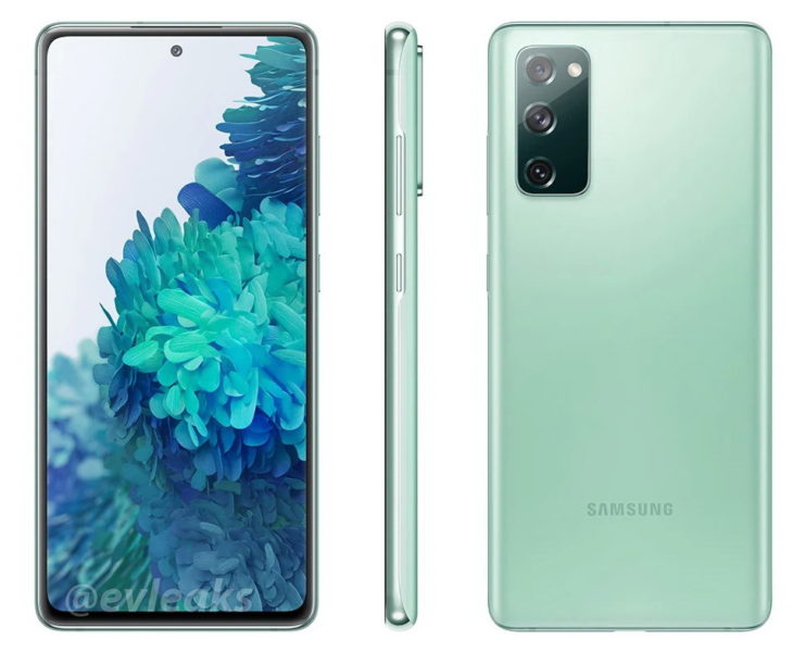  Samsung Galaxy S20 Fan Edition в 2х расцветках на 3D-рендере Samsung  - galaxy_s20_fe_3d_picture2_1