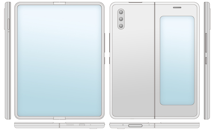  Xiaomi хочет снабдить гибкий смартфон-книжку двумя экранами Xiaomi  - xim3