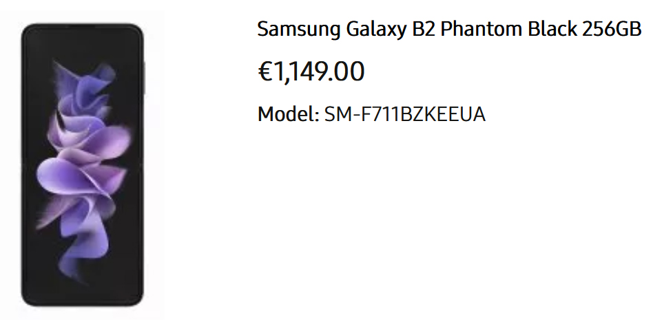  Стоимость Samsung Galaxy Z Fold 3, Z Flip 3, Watch 4 и Buds 2 Samsung  - cena_samsung_z_galaxy_fold_3_z_flip_3_watch_4_i_buds_2_v_evrope_3