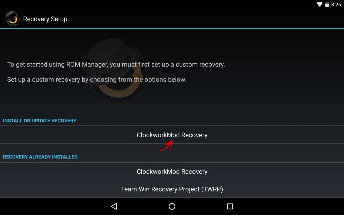  Как установить CWM Recovery Android - Custom Recovery Приложения  - cwm-recovery-rom-manager-4