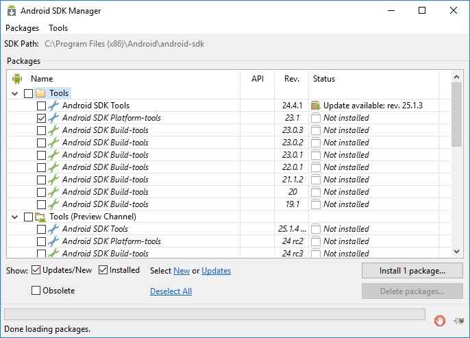  TWRP Recovery скачать и установить Приложения  - android-sdk-manager