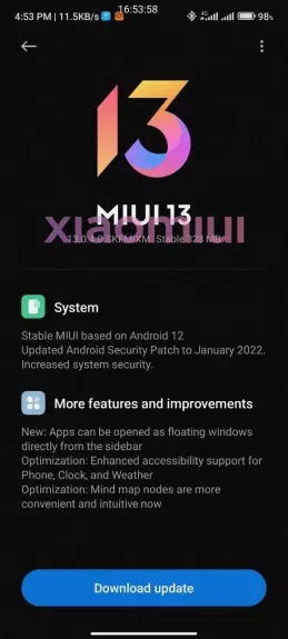  Следующий Redmi Note обновился до MIUI 13 на Android 12 Xiaomi  - MIUI-13_bR6exkS