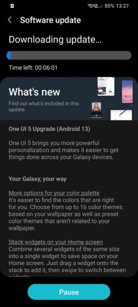  One UI 5 Beta и Android 13 теперь есть Samsung Galaxy S21 Samsung  - one_ui_5_beta_i_android_13_teper_i_na_samsung_galaxy_s21_2-scaled