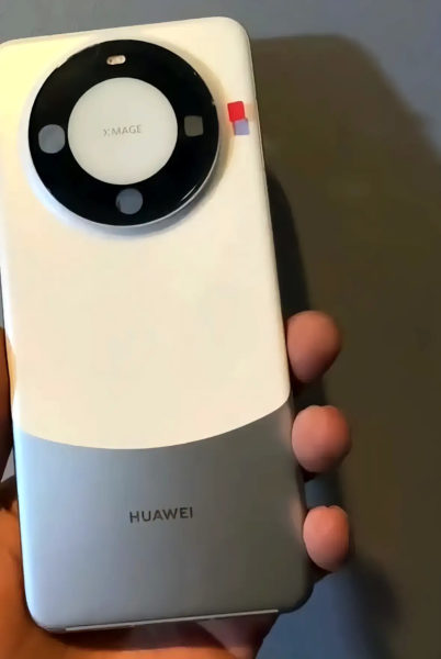  Дизайн Huawei Mate 60 Pro. Смартфон показался на шпионских фотографиях Huawei  - dizajn_huawei_mate_60_pro_pokazali_na_shpionskih_foto_1