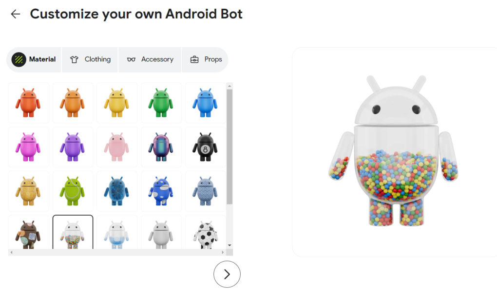  Мини-игра Google: создай свой талисман Android Bot! Мир Android  - sozdaj_svoj_talisman_android_bot_mini_igra_google_dla_android_i_ios_picture6_1