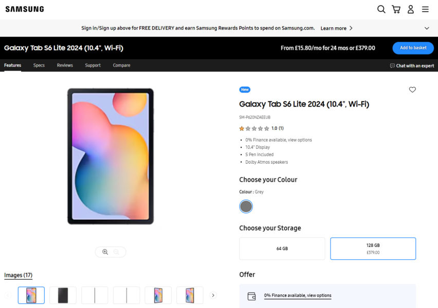  Samsung Galaxy Tab S6 Lite (2024) пугает своими ценами Samsung  - samsung_galaxy_tab_s6_lite_2024_pugaet_oficialnymi_cenami_picture2_0