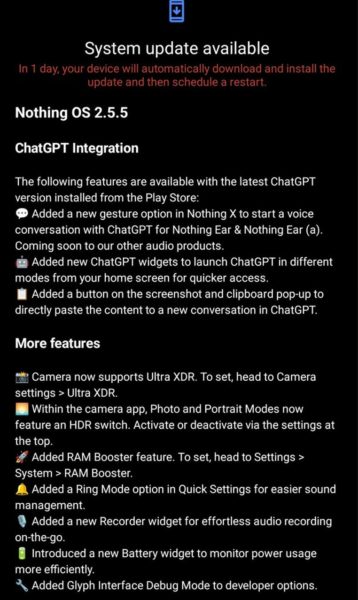  Nothing Phone (2): обновление до NothingOS 2.5.5 с ChatGPT Другие устройства  - Skrinshot-19-04-2024-152738