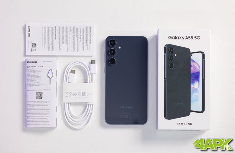  Обзор Samsung Galaxy A55 5G: обновлённый смартфона среднего класса Samsung  - samsung-galaxy-a55-4