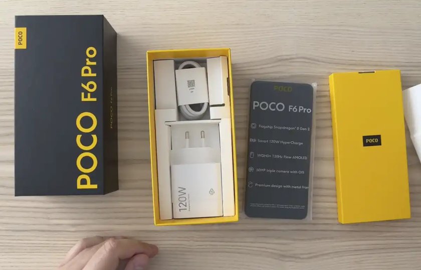  Poco F6 Pro распаковали до официального запуска Другие устройства  - f47c1586a5c18f2c642fb8a751620a5c