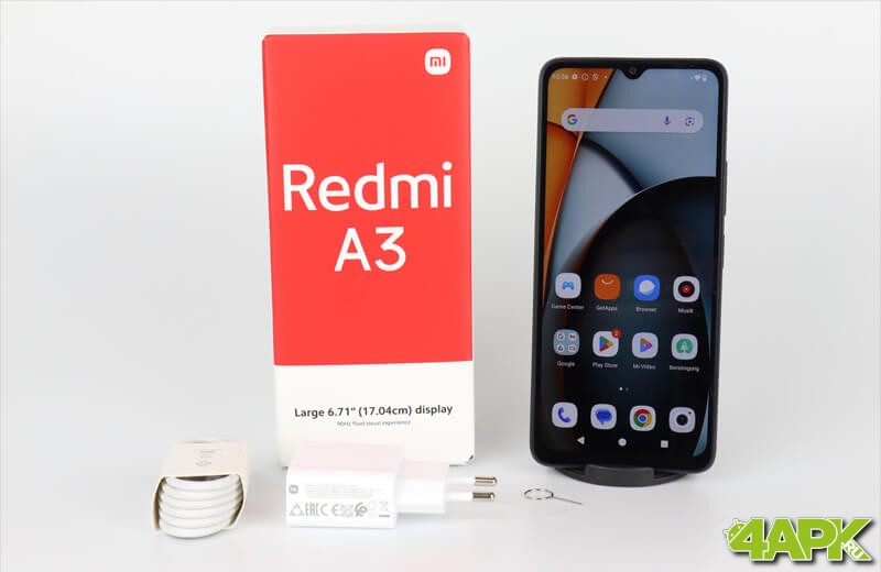  Обзор Xiaomi Redmi A3: дешёвый смартфон для простых задач Xiaomi  - xiaomi-redmi-a3-4
